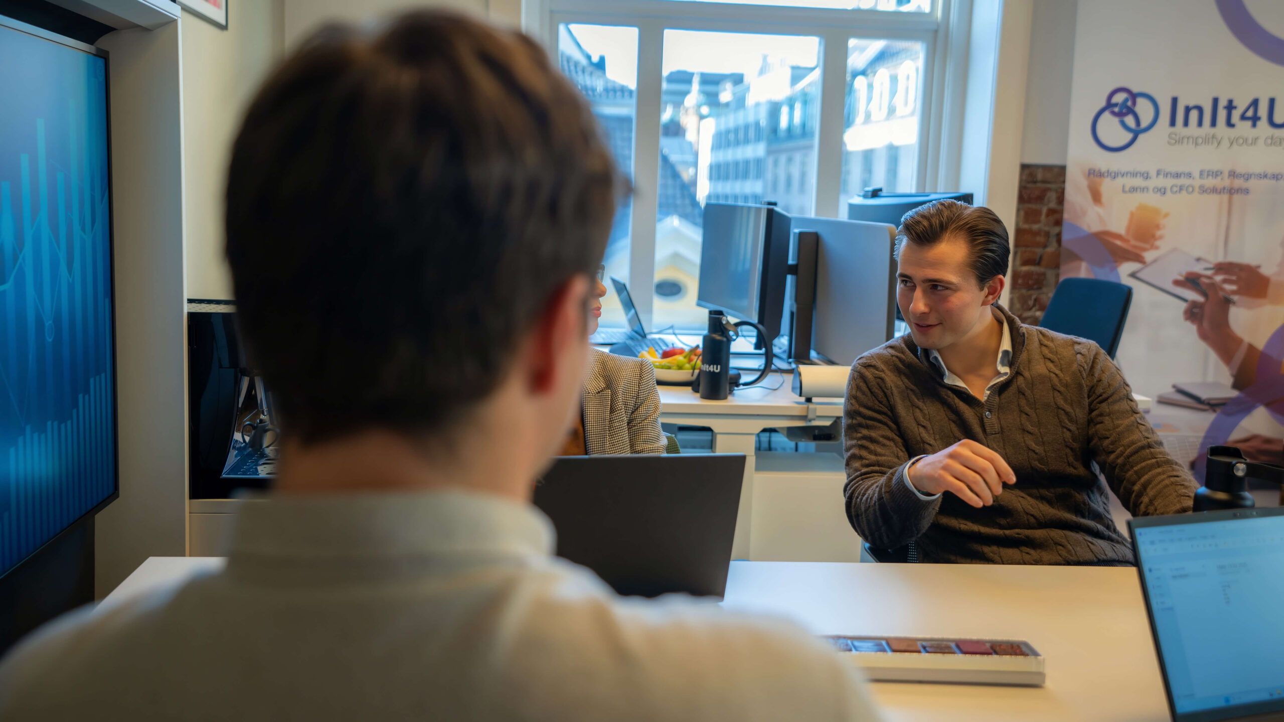 Konsulter från InIt4U i arbete
