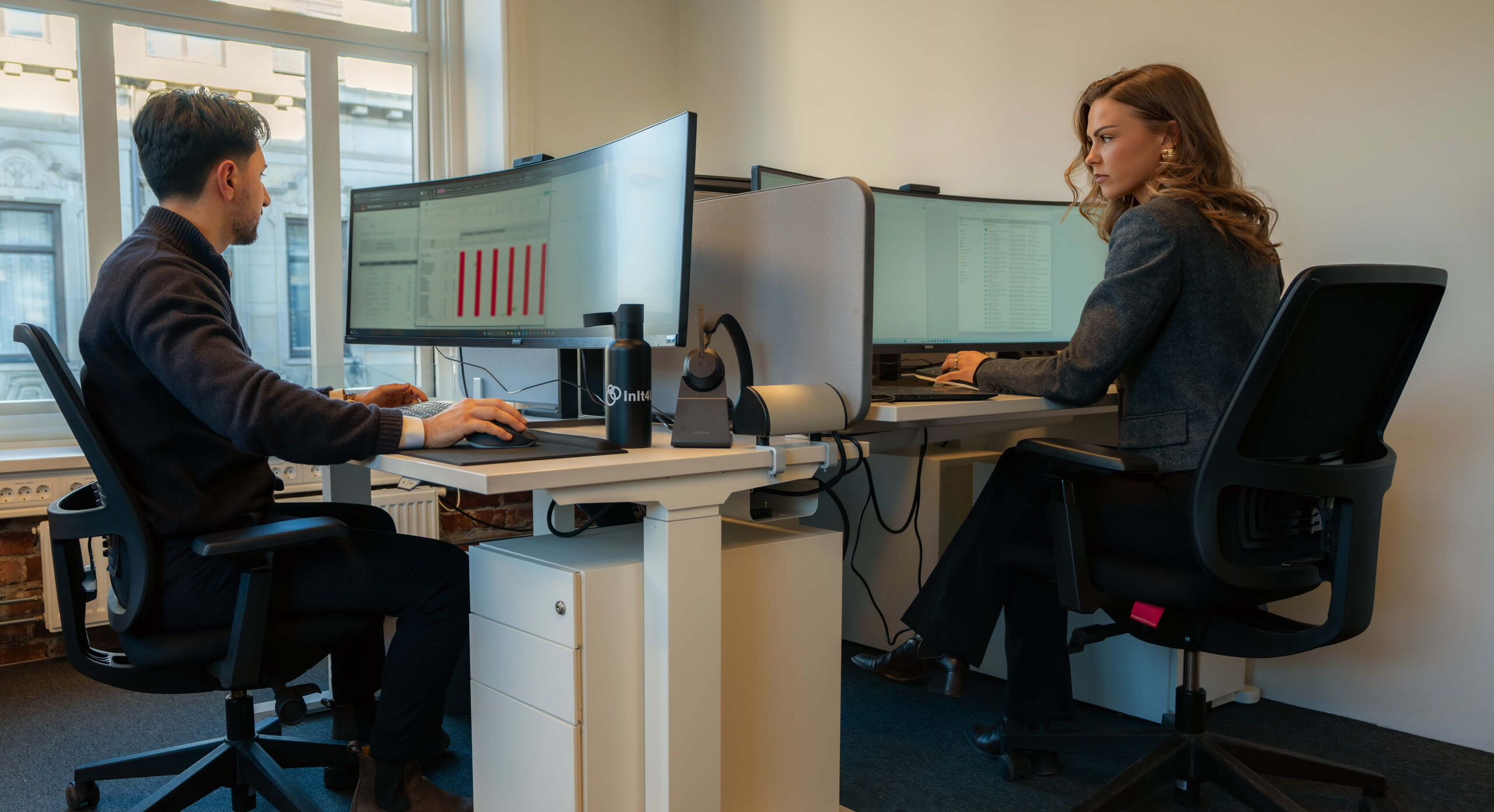 Konsulter från InIt4U i arbete