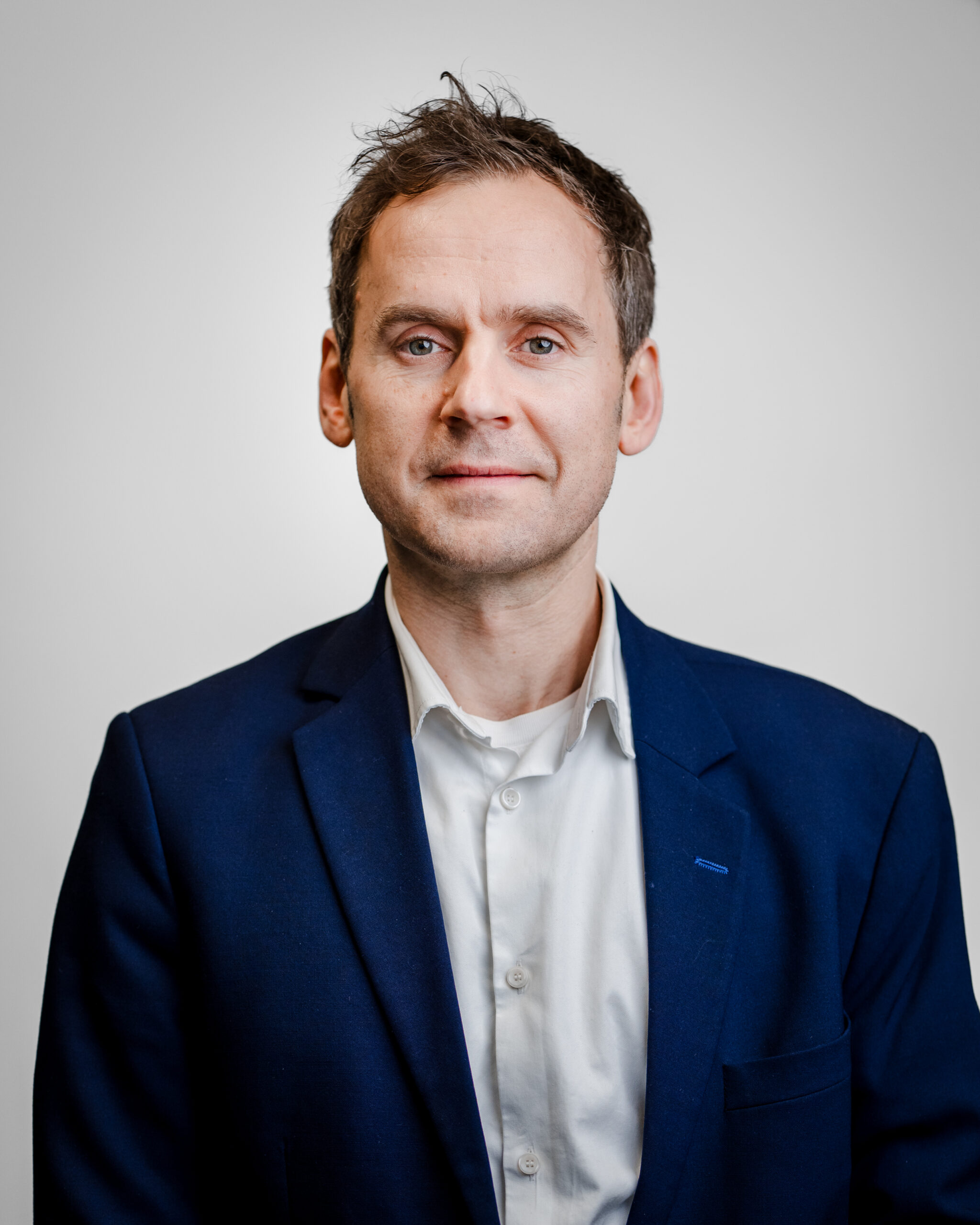 Porträtt av Øyvind Skarelven