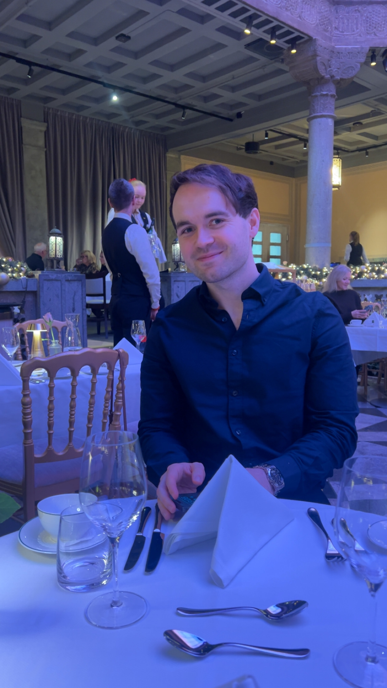 Porträtt av Sander Lunde